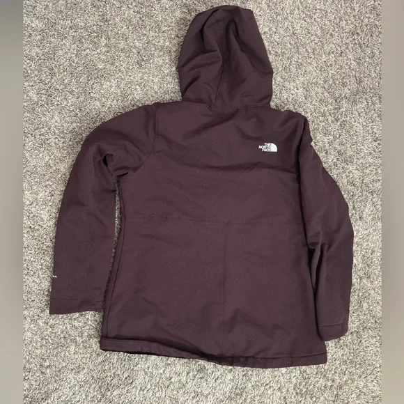 The North Face Full Zip Plush Winter Hoodie Purple, L - Picture 5 of 6